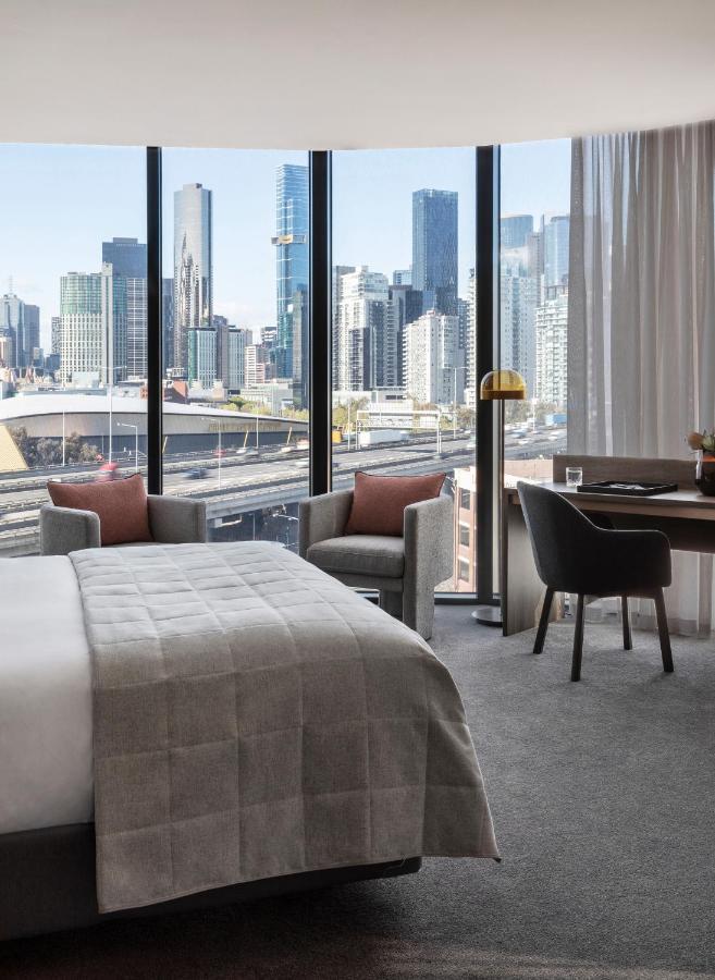 Oakwood Premier Melbourne Aparthotel Eksteriør bilde A guest room at the Westin Melbourne