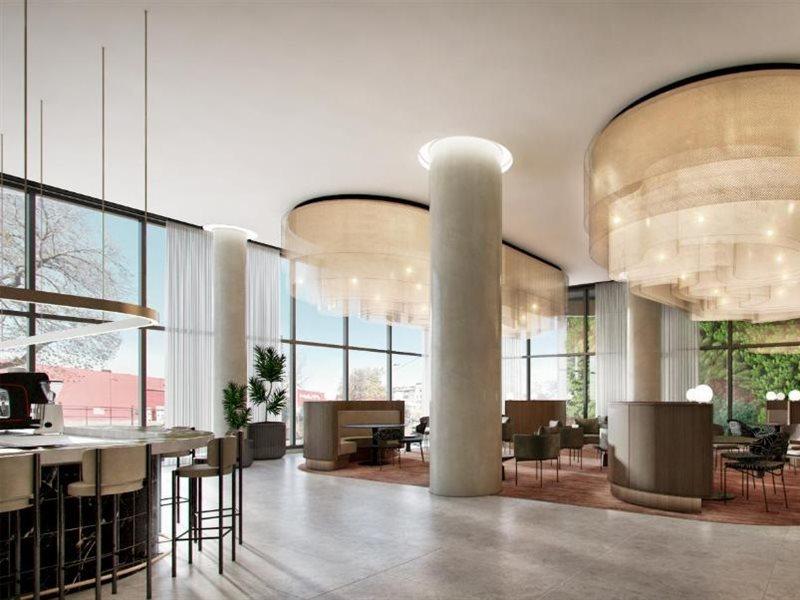 Oakwood Premier Melbourne Aparthotel Eksteriør bilde The lobby of the hotel