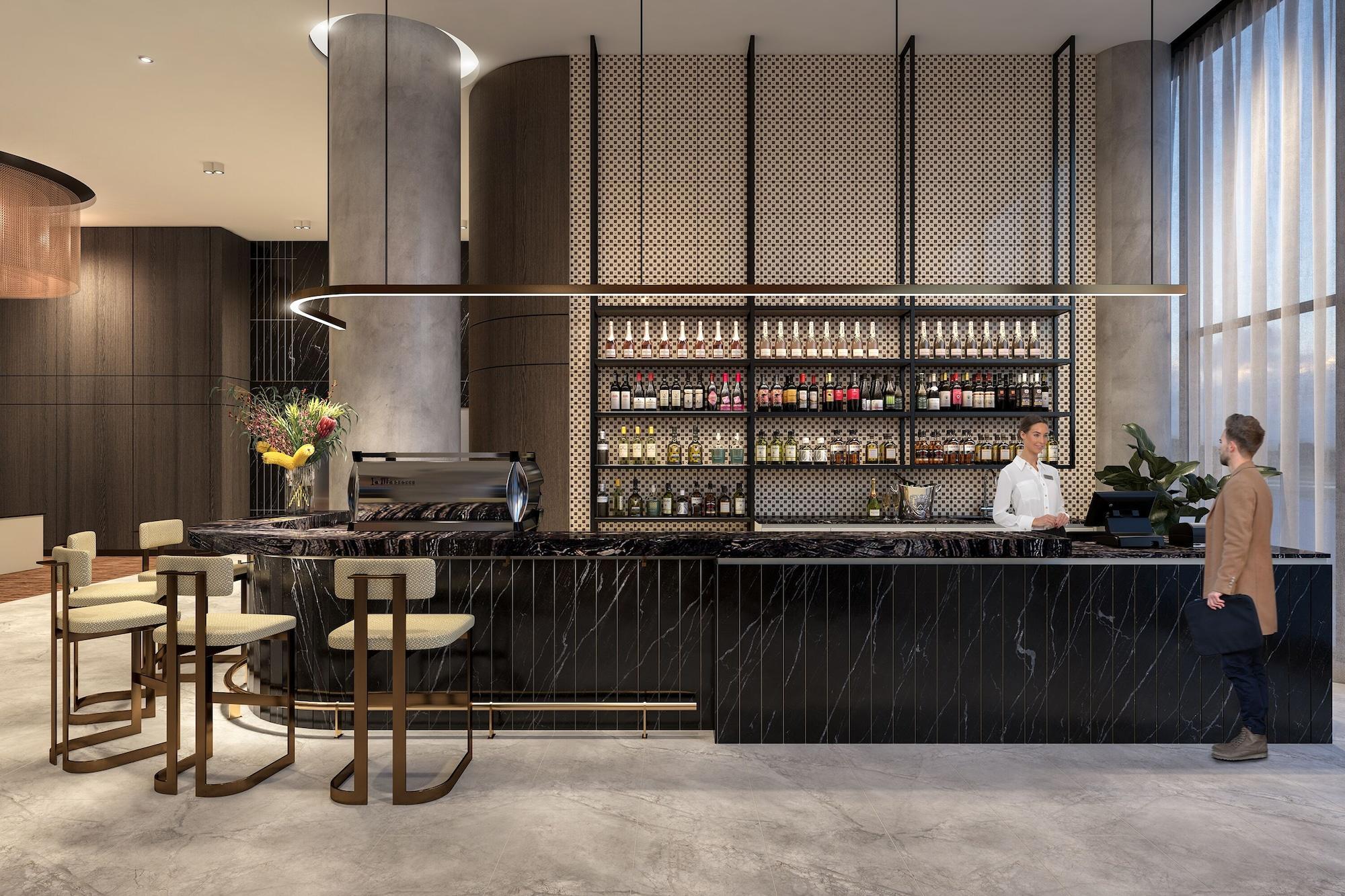 Oakwood Premier Melbourne Aparthotel Eksteriør bilde The Bar