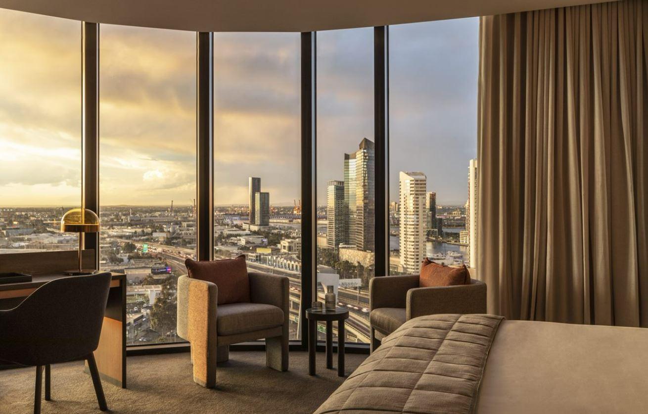 Oakwood Premier Melbourne Aparthotel Eksteriør bilde A suite at the Crown Perth