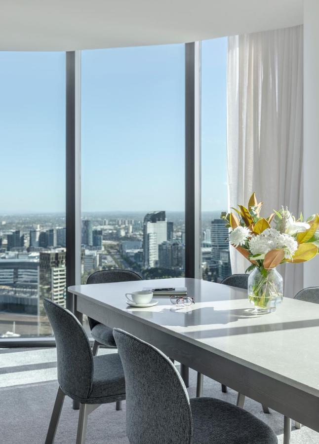 Oakwood Premier Melbourne Aparthotel Eksteriør bilde View from a typical apartment