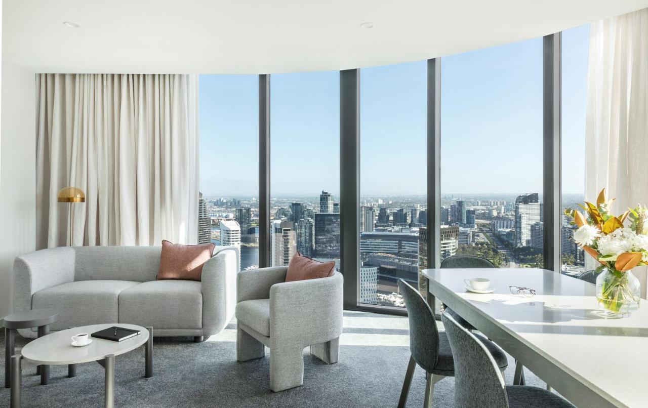 Oakwood Premier Melbourne Aparthotel Eksteriør bilde The interior of a typical apartment